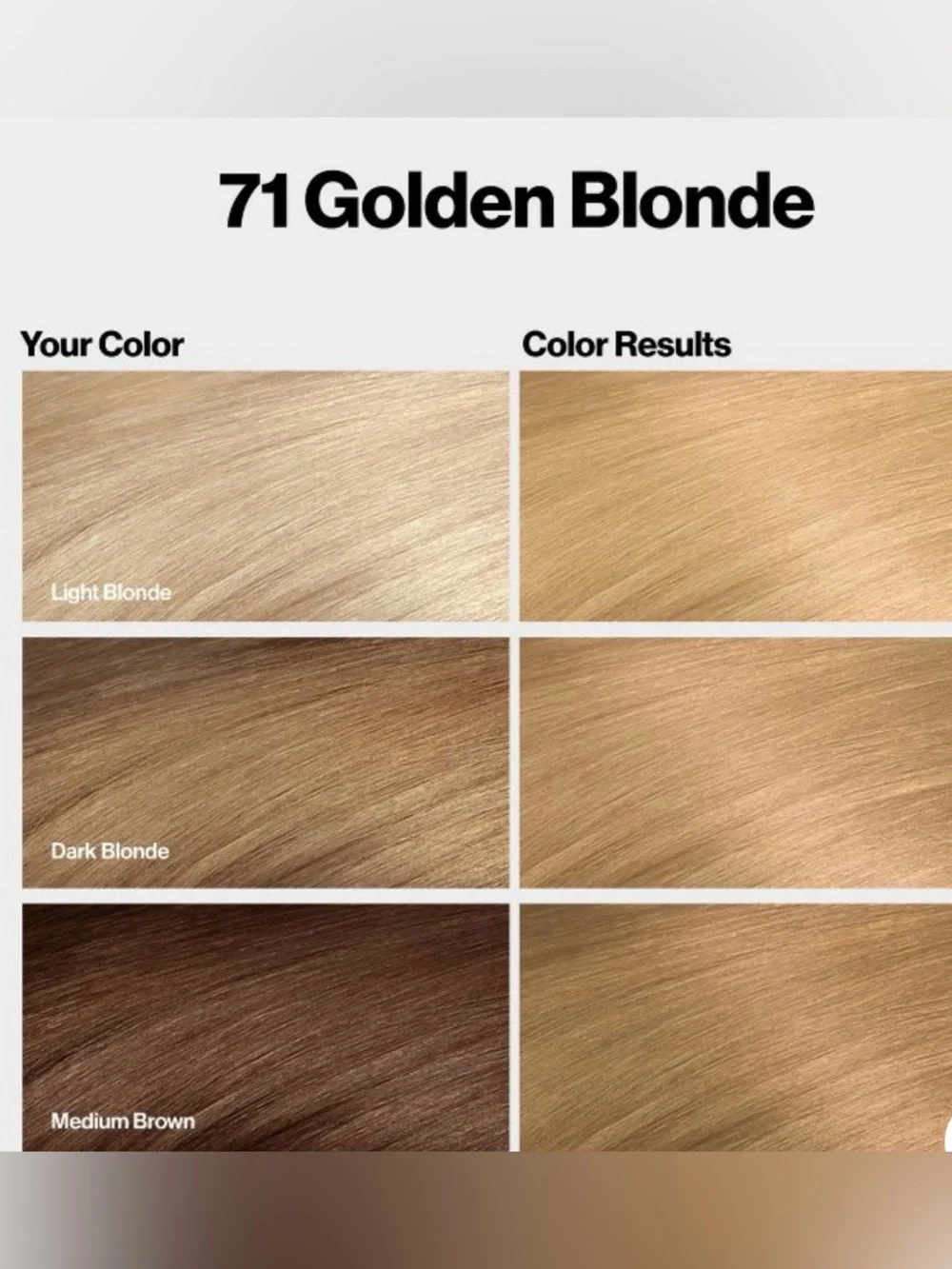 NEW BOX ⭐️ Revlon Color Silk Permanent Hair Color (Golden Blonde - 71)